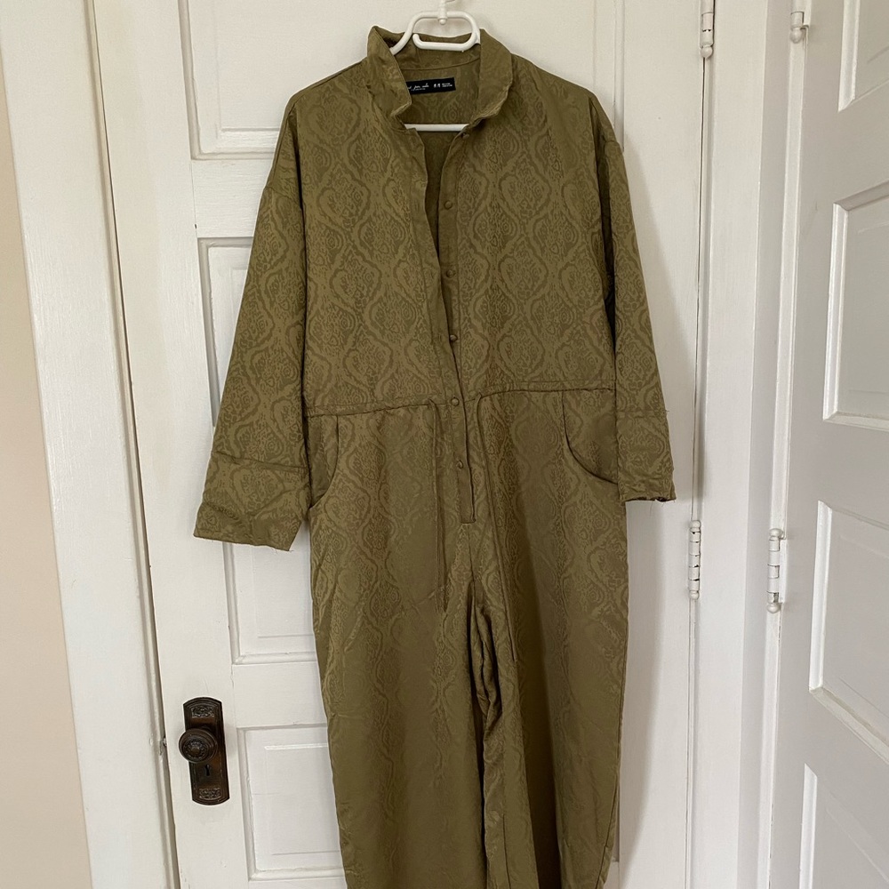Urban Outfitters Olive Green Jumpsuit